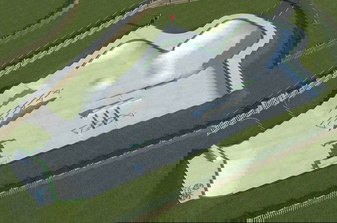 Lancing Beach Green Skatepark